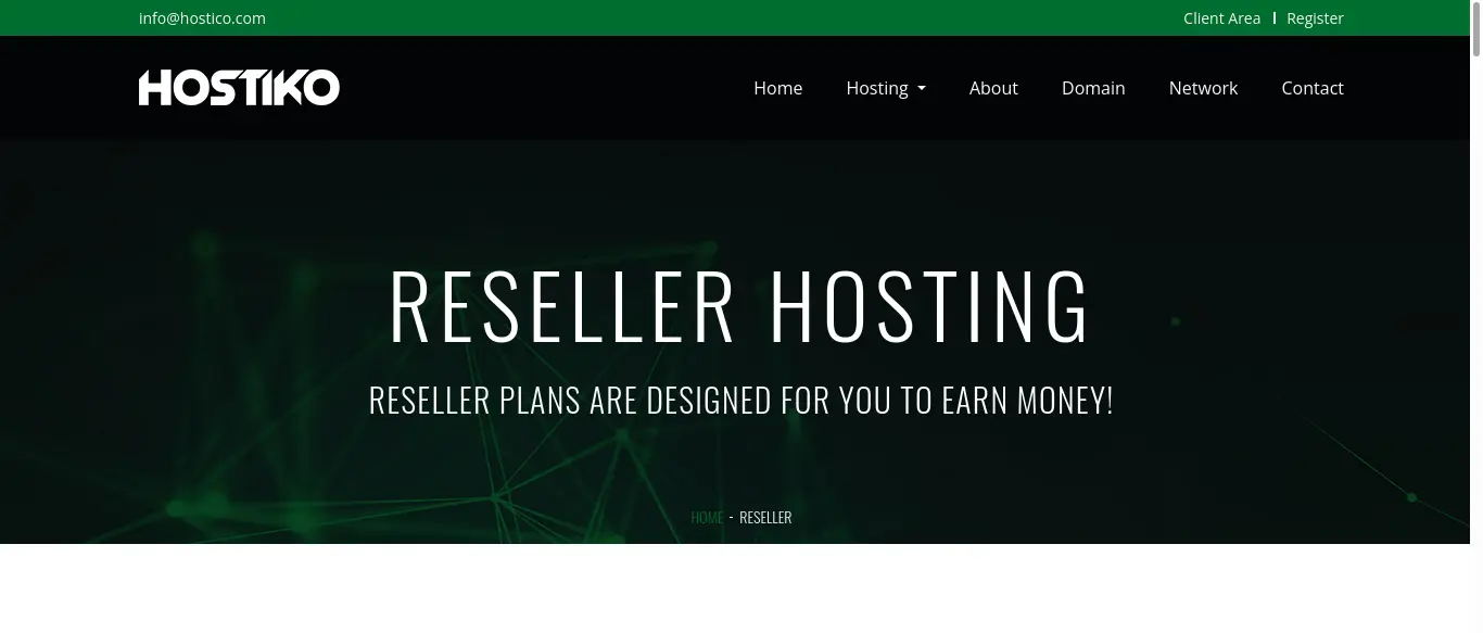 ssls.pk reseller hosting page